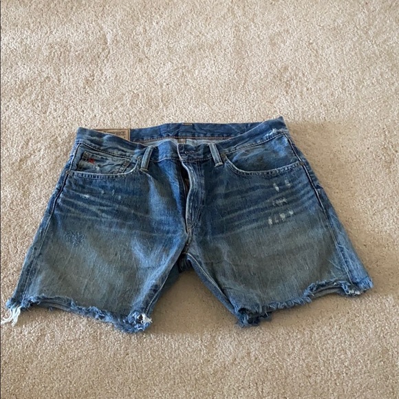 Polo Ralph Lauren Other - Polo Ralph Lauren Distressed Denim Shorts